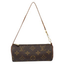 LOUIS VUITTON Monogram Papillon Pouch LV Auth BA9269-13