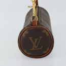 LOUIS VUITTON Monogram Papillon Pouch LV Auth BA9269-3