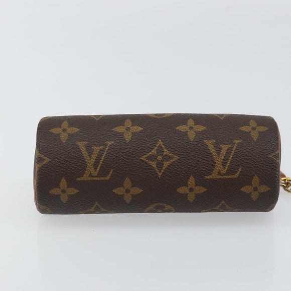 LOUIS VUITTON Monogram Papillon Pouch LV Auth BA9269