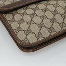 GUCCI GG Supreme Shoulder Bag PVC Beige 004 904 0671 Auth BA927-14