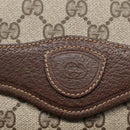 GUCCI GG Supreme Shoulder Bag PVC Beige 004 904 0671 Auth BA927-14