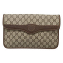 GUCCI GG Supreme Shoulder Bag PVC Beige 004 904 0671 Auth BA927-2