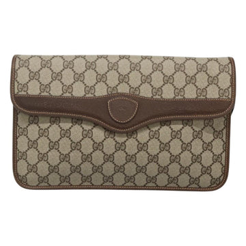 GUCCI GG Supreme Shoulder Bag PVC Beige 004 904 0671 Auth BA927 - 0