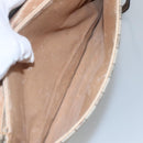 GUCCI GG Supreme Shoulder Bag PVC Beige 004 904 0671 Auth BA927-21