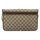 GUCCI GG Supreme Shoulder Bag PVC Beige 004 904 0671 Auth BA927-3