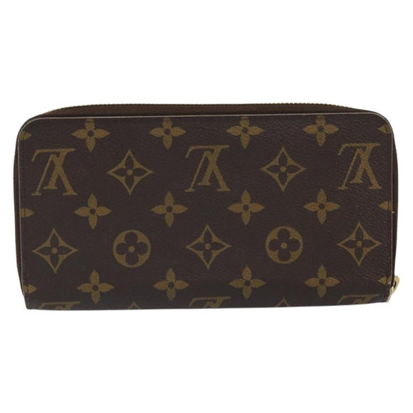 LOUIS VUITTON Monogram Holiday collection Zippy Wallet M63379 LV Auth BA9270