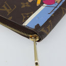 LOUIS VUITTON Monogram Holiday collection Zippy Wallet M63379 LV Auth BA9270-14