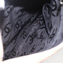 CHANEL Matelasse Cambon Line Shoulder Bag Leather Beige Silver CC Auth BA9277V-16