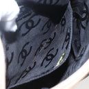 CHANEL Matelasse Cambon Line Shoulder Bag Leather Beige Silver CC Auth BA9277V-19