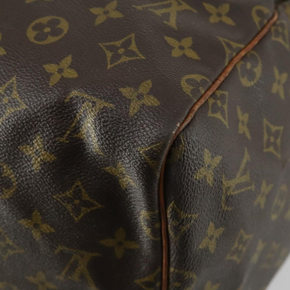 LOUIS VUITTON Monogram Keepall 55 Boston Tasche M41424 LV Auth BA9282