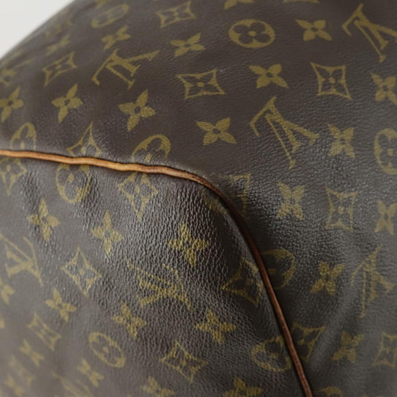LOUIS VUITTON Monogram Keepall 55 Boston Tasche M41424 LV Auth BA9282
