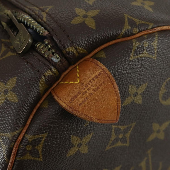 LOUIS VUITTON Monogram Keepall 55 Boston Tasche M41424 LV Auth BA9282