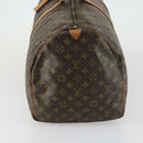LOUIS VUITTON Monogram Keepall 55 Boston Tasche M41424 LV Auth BA9282-3