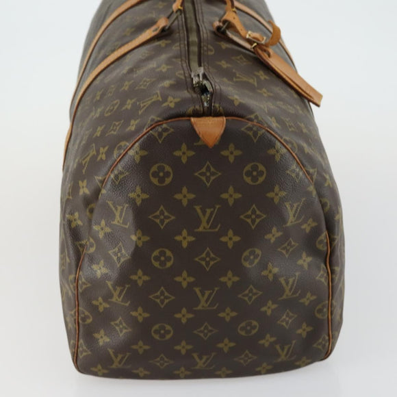 LOUIS VUITTON Monogram Keepall 55 Boston Tasche M41424 LV Auth BA9282
