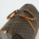LOUIS VUITTON Monogram Keepall 55 Boston Tasche M41424 LV Auth BA9282-6