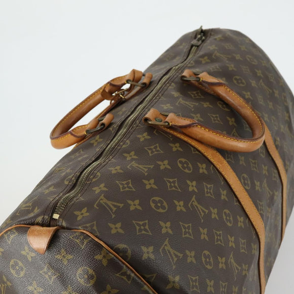 LOUIS VUITTON Monogram Keepall 55 Boston Tasche M41424 LV Auth BA9282