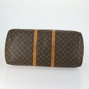 LOUIS VUITTON Monogram Keepall 55 Boston Tasche M41424 LV Auth BA9282-5