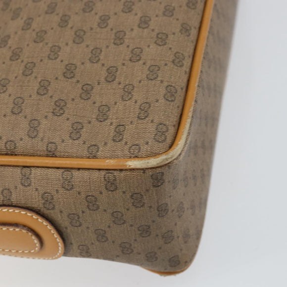 GUCCI GG Supreme Shoulder Bag PVC Beige Gold 001 56 0942 Auth BA9284