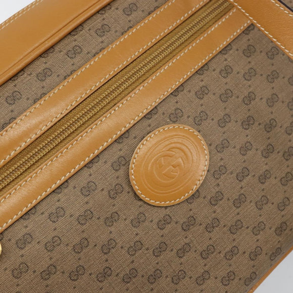 GUCCI GG Supreme Shoulder Bag PVC Beige Gold 001 56 0942 Auth BA9284