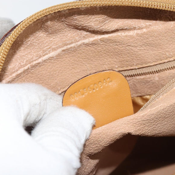 GUCCI GG Supreme Shoulder Bag PVC Beige Gold 001 56 0942 Auth BA9284