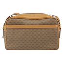 GUCCI GG Supreme Shoulder Bag PVC Beige Gold 001 56 0942 Auth BA9284-3