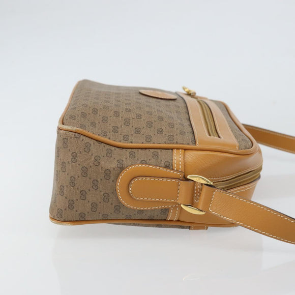 GUCCI GG Supreme Shoulder Bag PVC Beige Gold 001 56 0942 Auth BA9284