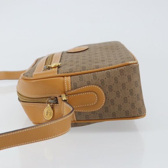 GUCCI GG Supreme Shoulder Bag PVC Beige Gold 001 56 0942 Auth BA9284