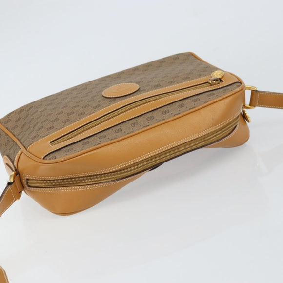 GUCCI GG Supreme Shoulder Bag PVC Beige Gold 001 56 0942 Auth BA9284