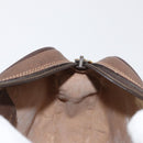 GUCCI GG Supreme Web Sherry Line Bag PVC Beige Gold 156 02 066 Auth BA9285-20