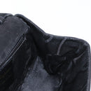 Salvatore Ferragamo Vala Shoulder Bag Suede Black Gold Auth BA9286-18