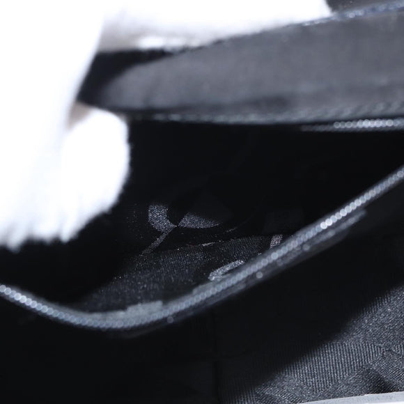 Salvatore Ferragamo Vala Shoulder Bag Suede Black Gold Auth BA9286