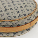 LOUIS VUITTON Monogram Mini Jeanne GM Umhängetasche Blau M92000 LV Auth BA9290-15