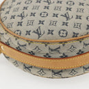 LOUIS VUITTON Monogram Mini Jeanne GM Umhängetasche Blau M92000 LV Auth BA9290-16