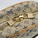 LOUIS VUITTON Monogram Mini Jeanne GM Umhängetasche Blau M92000 LV Auth BA9290-10