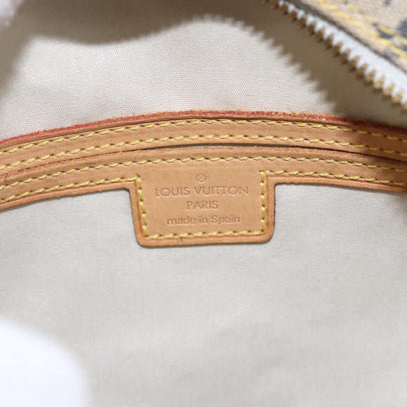 LOUIS VUITTON Monogram Mini Jeanne GM Umhängetasche Blau M92000 LV Auth BA9290