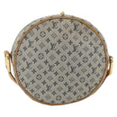 LOUIS VUITTON Monogram Mini Jeanne GM Umhängetasche Blau M92000 LV Auth BA9290-2