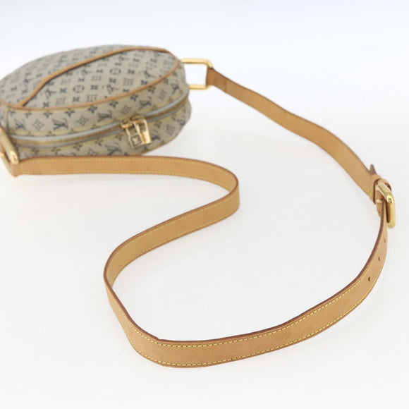LOUIS VUITTON Monogram Mini Jeanne GM Umhängetasche Blau M92000 LV Auth BA9290
