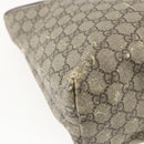 GUCCI GG Supreme Tote Bag PVC Beige 211137 Auth BA9292-16