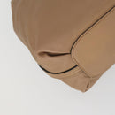 Chloe Elsie Hand Bag Leather 2way Beige Gold Auth BA9293-15