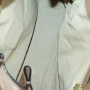 Chloe Elsie Hand Bag Leather 2way Beige Gold Auth BA9293-11