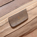 GUCCI GG Supreme Shoulder Bag PVC Beige Gold Auth BA9294-18