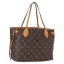 LOUIS VUITTON Monogram Neverfull PM Tote Bag M40155 LV Auth BA9297-1