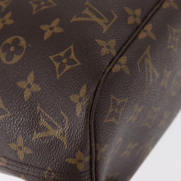 LOUIS VUITTON Monogram Neverfull PM Tote Bag M40155 LV Auth BA9297