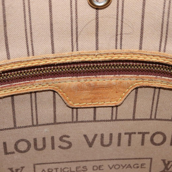 LOUIS VUITTON Monogram Neverfull PM Tote Bag M40155 LV Auth BA9297