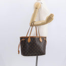 LOUIS VUITTON Monogram Neverfull PM Tote Bag M40155 LV Auth BA9297-23