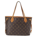 LOUIS VUITTON Monogram Neverfull PM Tote Bag M40155 LV Auth BA9297-2