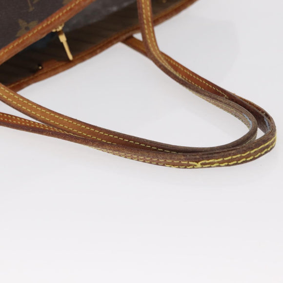 LOUIS VUITTON Monogram Neverfull PM Tote Bag M40155 LV Auth BA9297