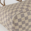 LOUIS VUITTON Damier Azur Neverfull MM Tote Bag N41605 LV Auth BA9303-14