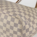 LOUIS VUITTON Damier Azur Neverfull MM Tote Bag N41605 LV Auth BA9303-15