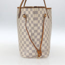 LOUIS VUITTON Damier Azur Neverfull MM Tote Bag N41605 LV Auth BA9303-3